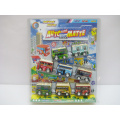 Mini Car Promotion Gift Toy Cartoon Cars Mini Bus (2818)